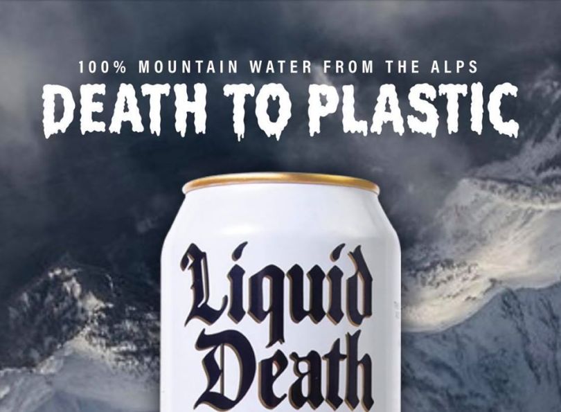 liquid death super bowl commercial